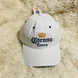 Corona Extra Beer White and Navy Two-Tone Baseball Cap
